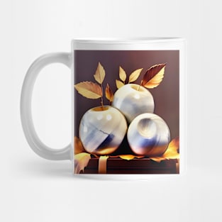 Sculptured Apple Still Life Mug